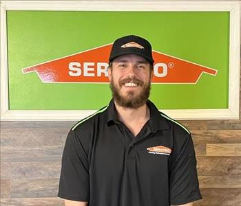 Alex Robbins, team member at Servpro of Bryan, Effingham, McIntosh, and East Liberty Counties