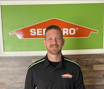 Michael Wolfenbarger, team member at Servpro of Bryan, Effingham, McIntosh, and East Liberty Counties
